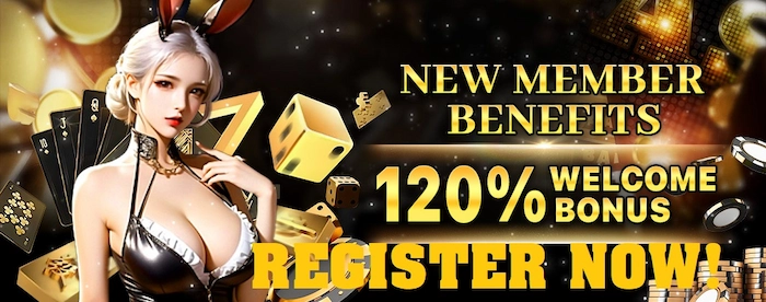 New Member Benefits 120% Welcome Bonus